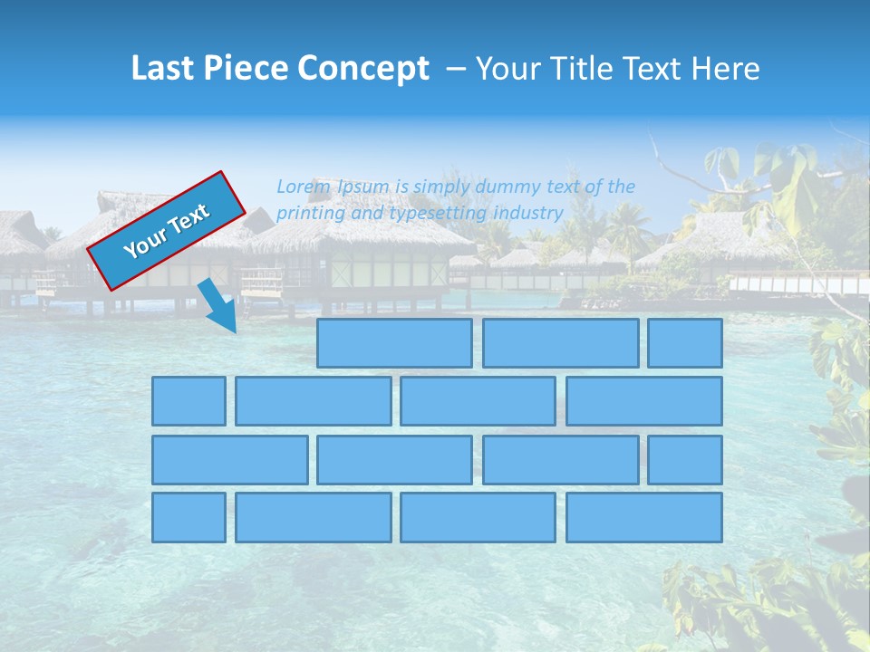 Vacations Relaxation Beach PowerPoint Template
