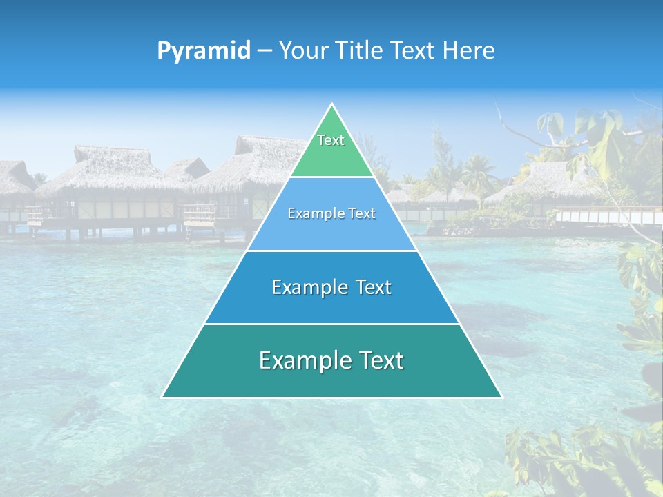 Vacations Relaxation Beach PowerPoint Template