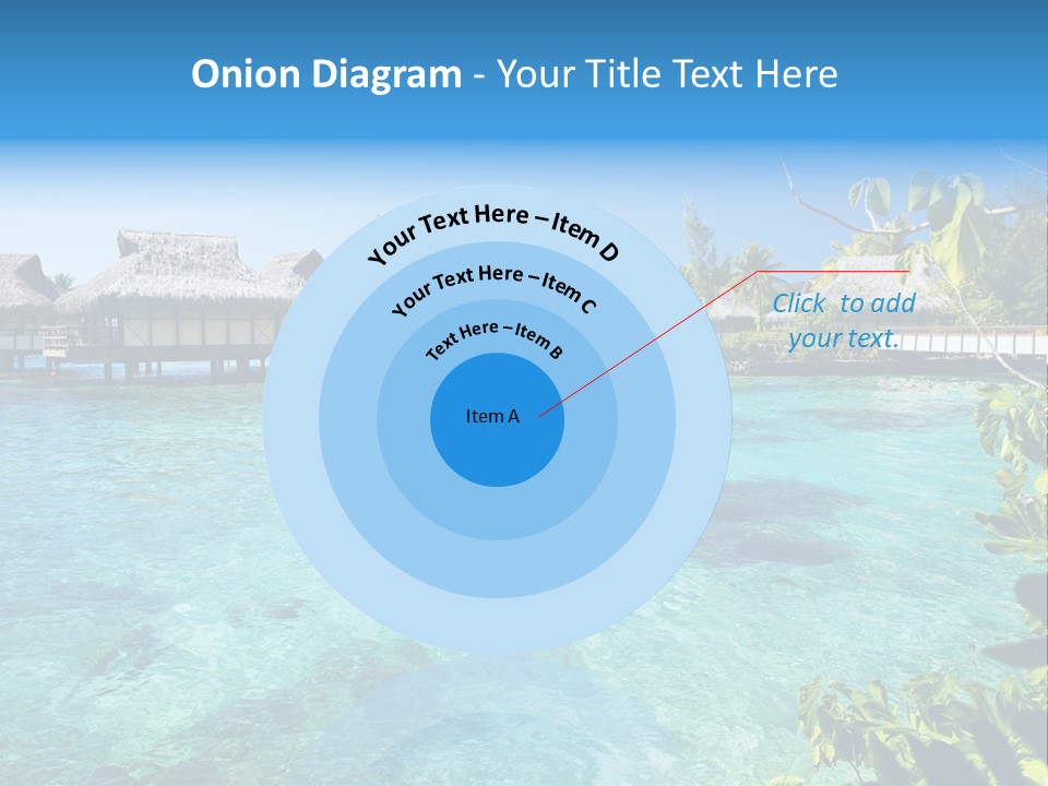 Vacations Relaxation Beach PowerPoint Template