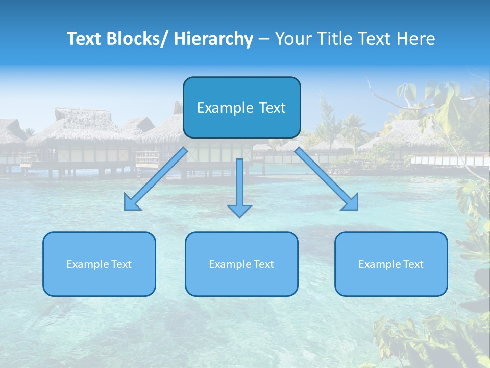 Vacations Relaxation Beach PowerPoint Template