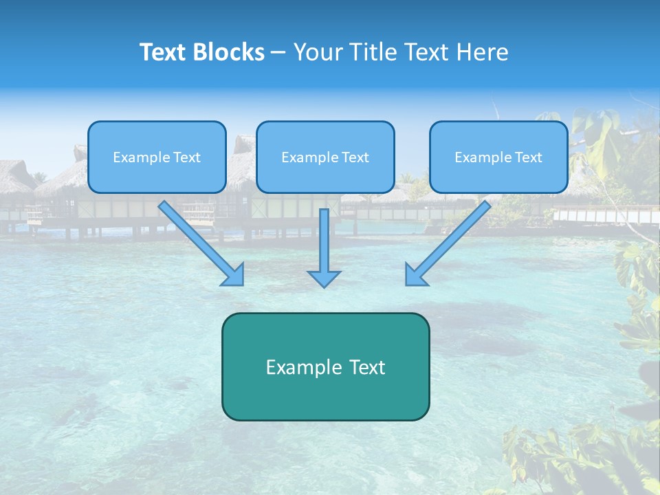 Vacations Relaxation Beach PowerPoint Template