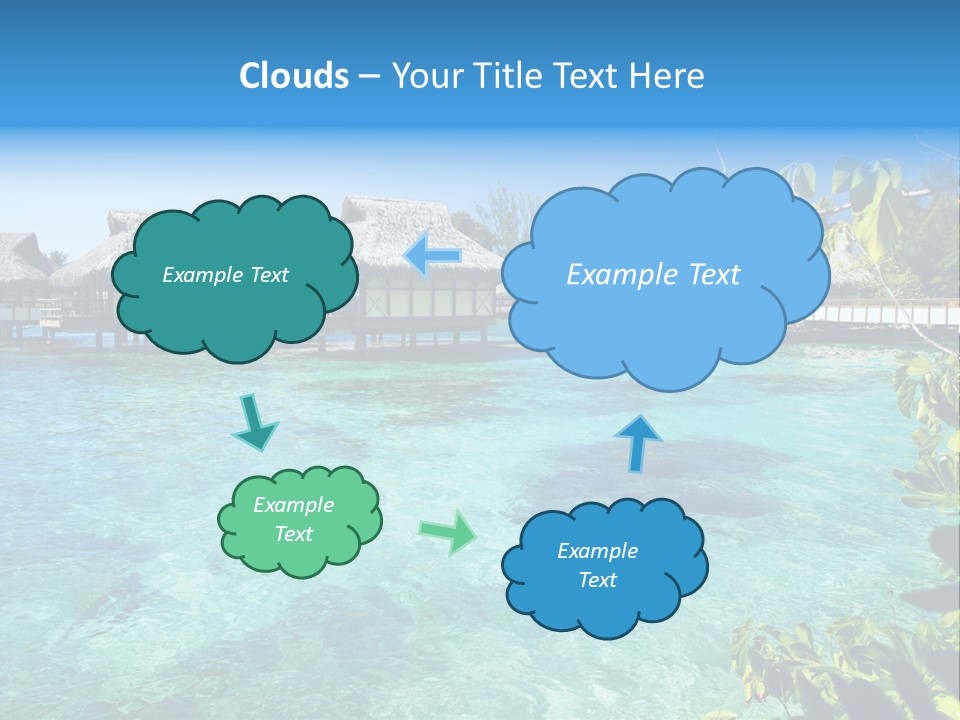 Vacations Relaxation Beach PowerPoint Template