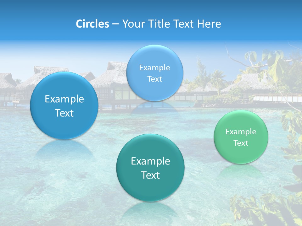 Vacations Relaxation Beach PowerPoint Template