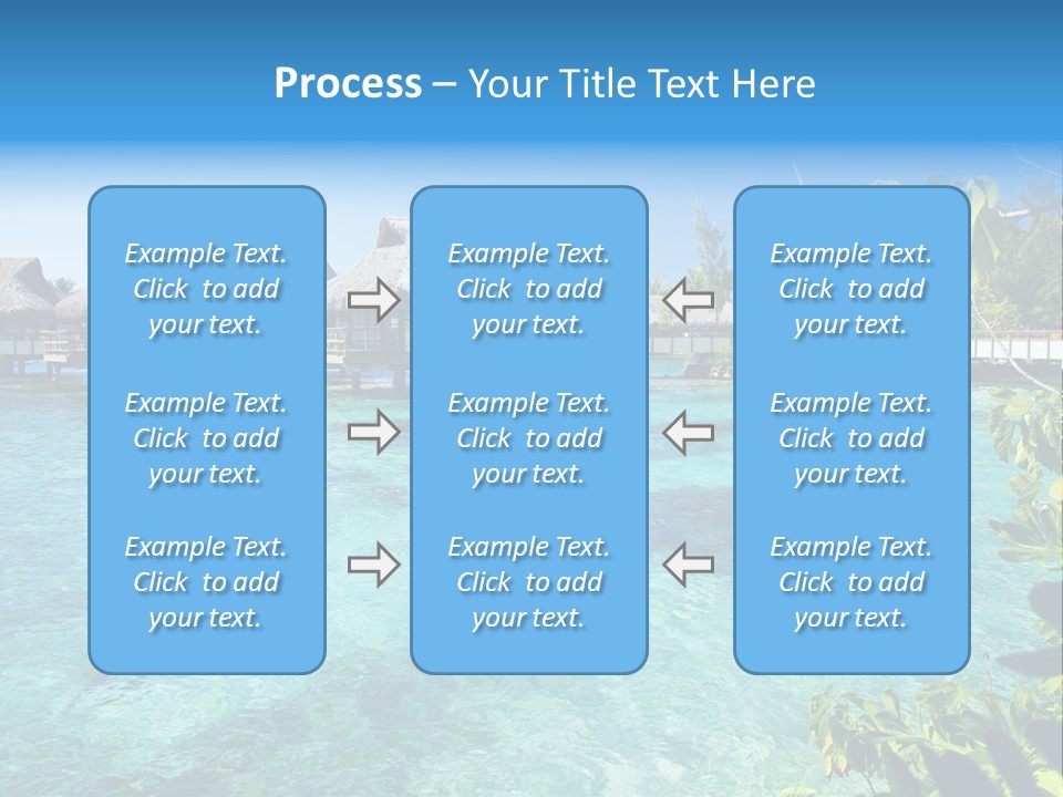 Vacations Relaxation Beach PowerPoint Template