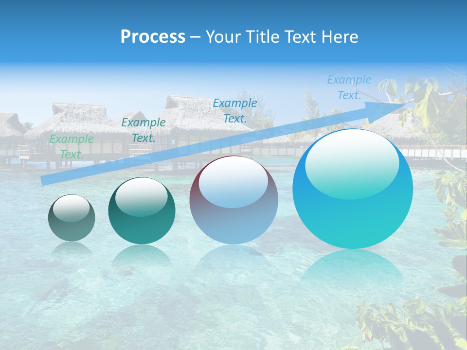 Vacations Relaxation Beach PowerPoint Template
