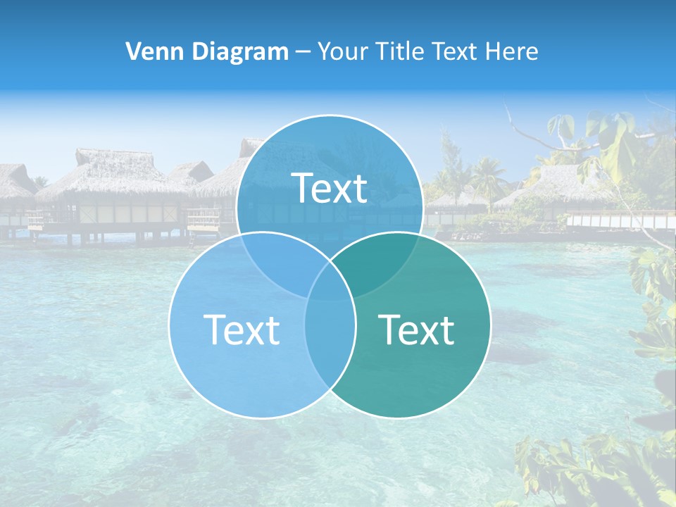 Vacations Relaxation Beach PowerPoint Template