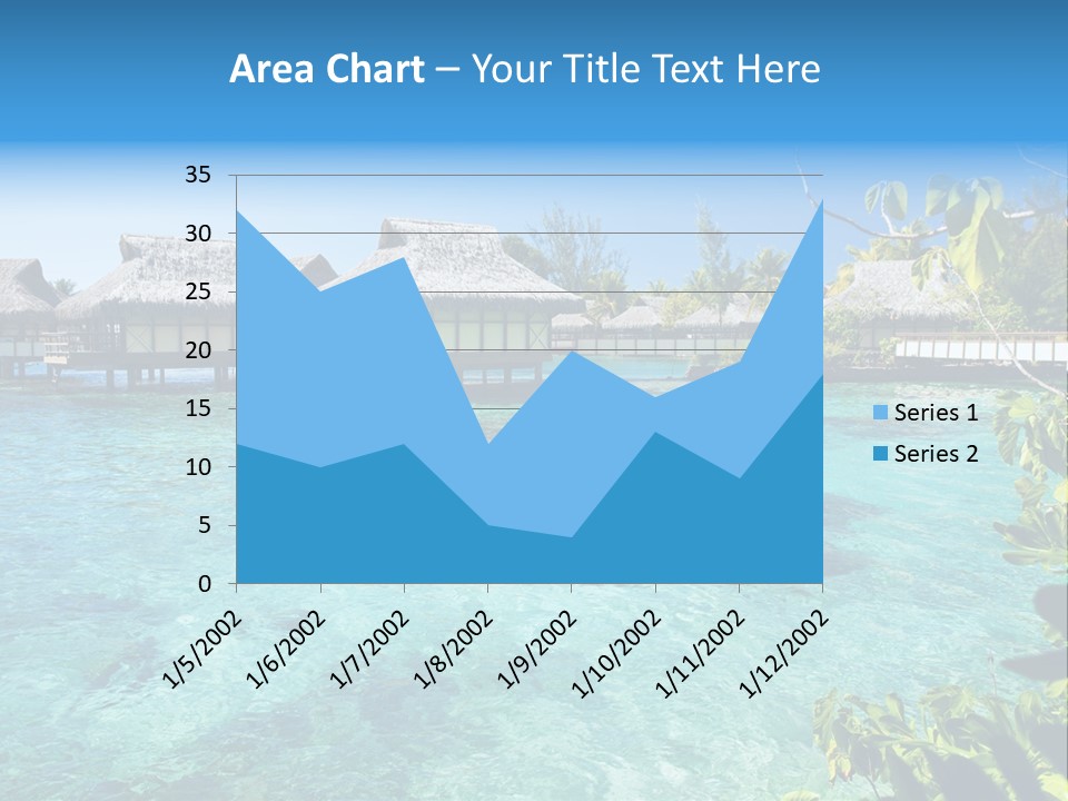 Vacations Relaxation Beach PowerPoint Template