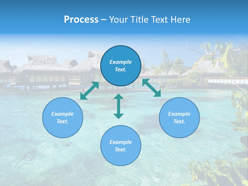 Vacations Relaxation Beach PowerPoint Template