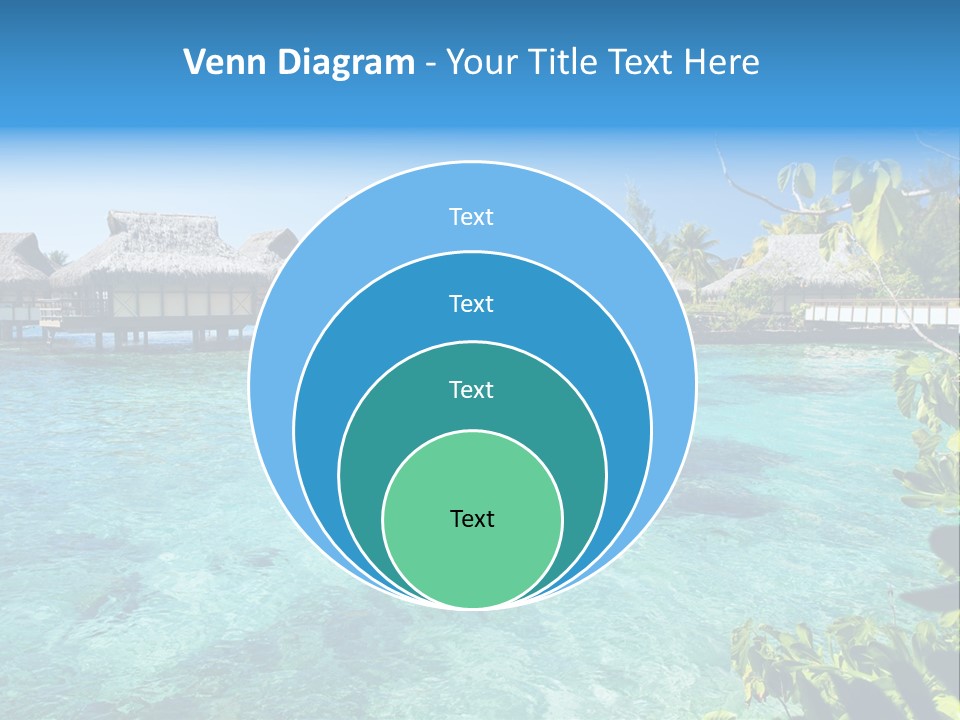 Vacations Relaxation Beach PowerPoint Template