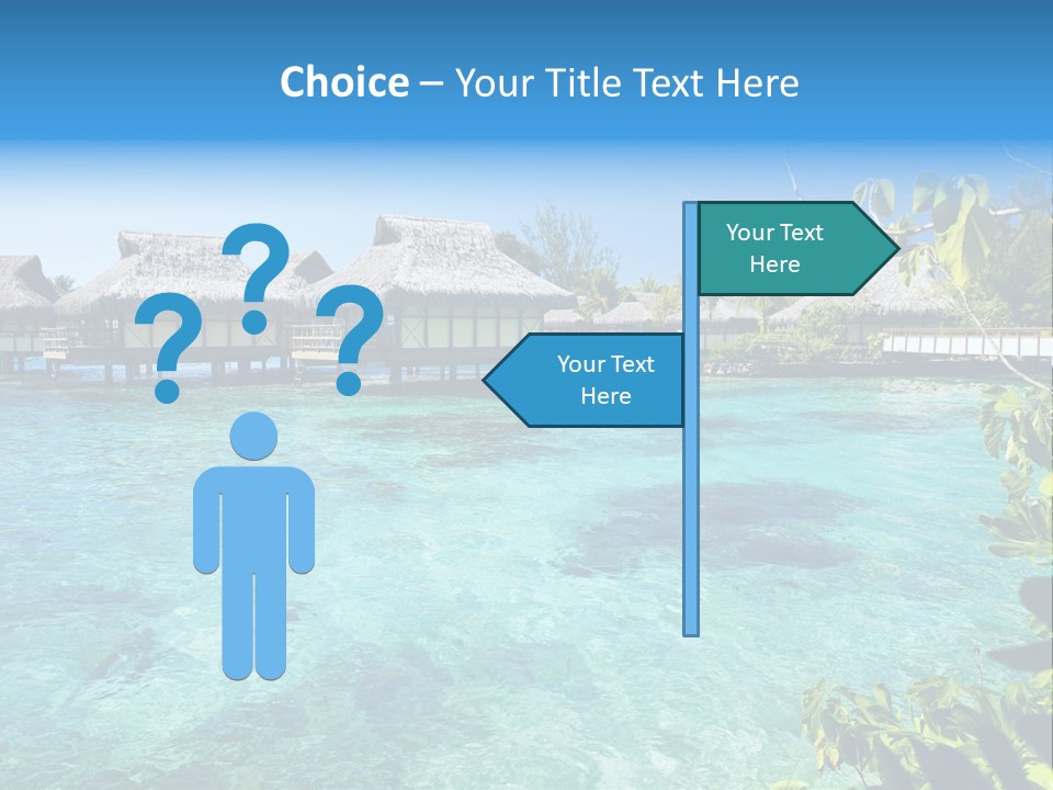Vacations Relaxation Beach PowerPoint Template