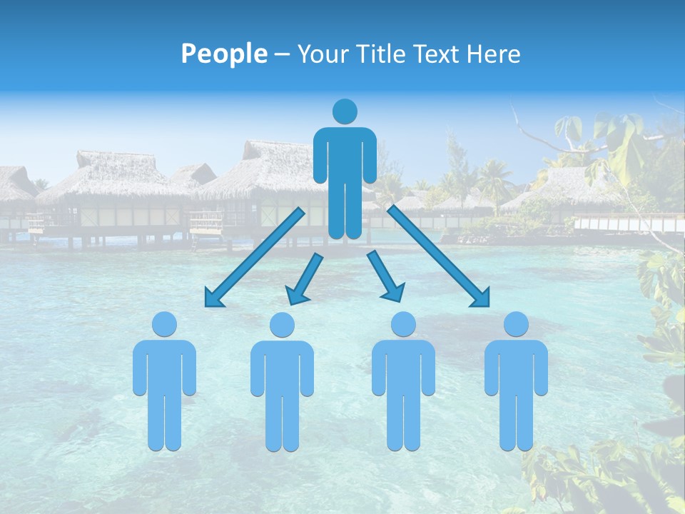 Vacations Relaxation Beach PowerPoint Template
