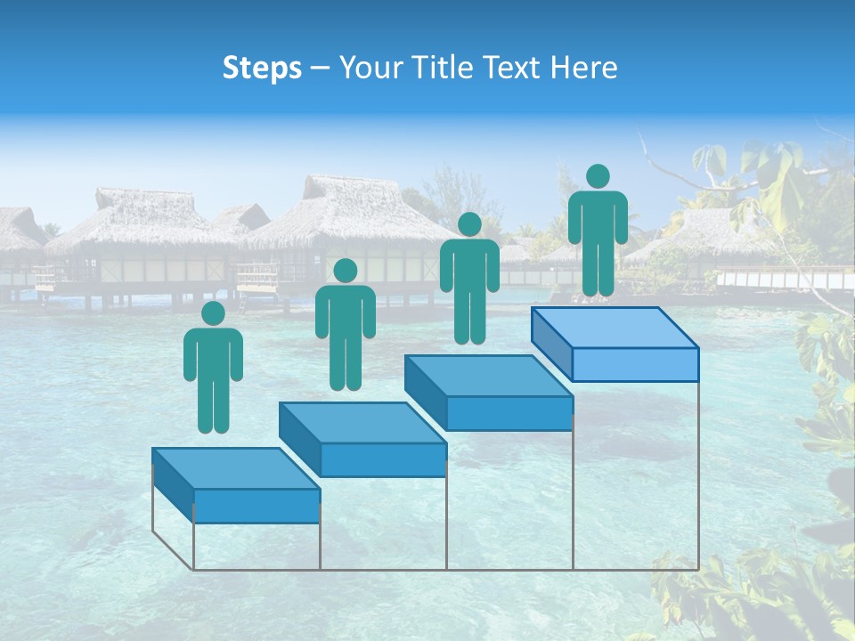 Vacations Relaxation Beach PowerPoint Template