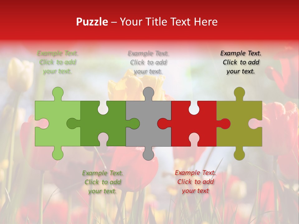 Field Blur Celebration PowerPoint Template