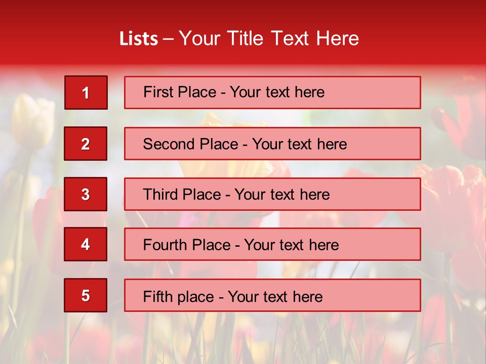 Field Blur Celebration PowerPoint Template