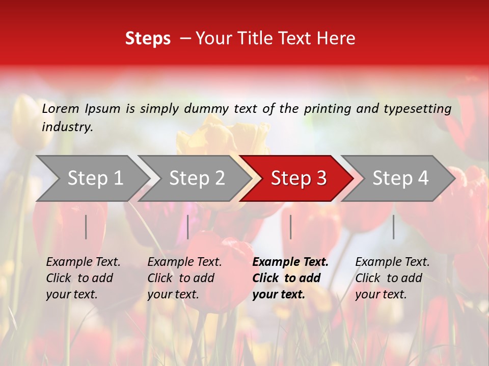 Field Blur Celebration PowerPoint Template
