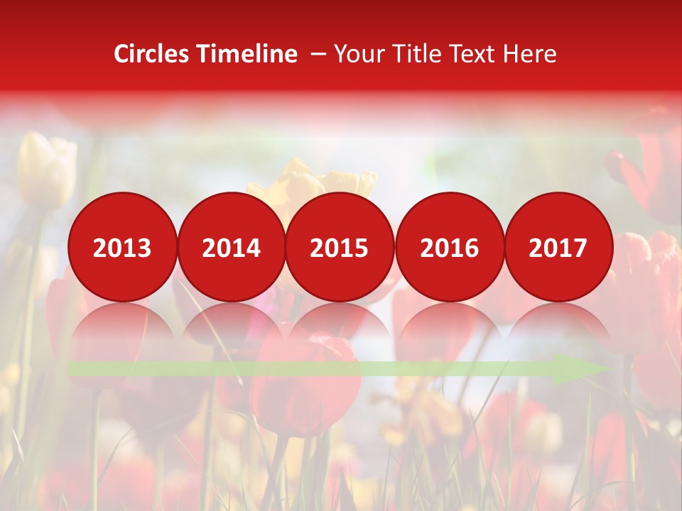 Field Blur Celebration PowerPoint Template