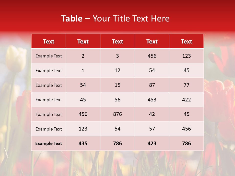Field Blur Celebration PowerPoint Template