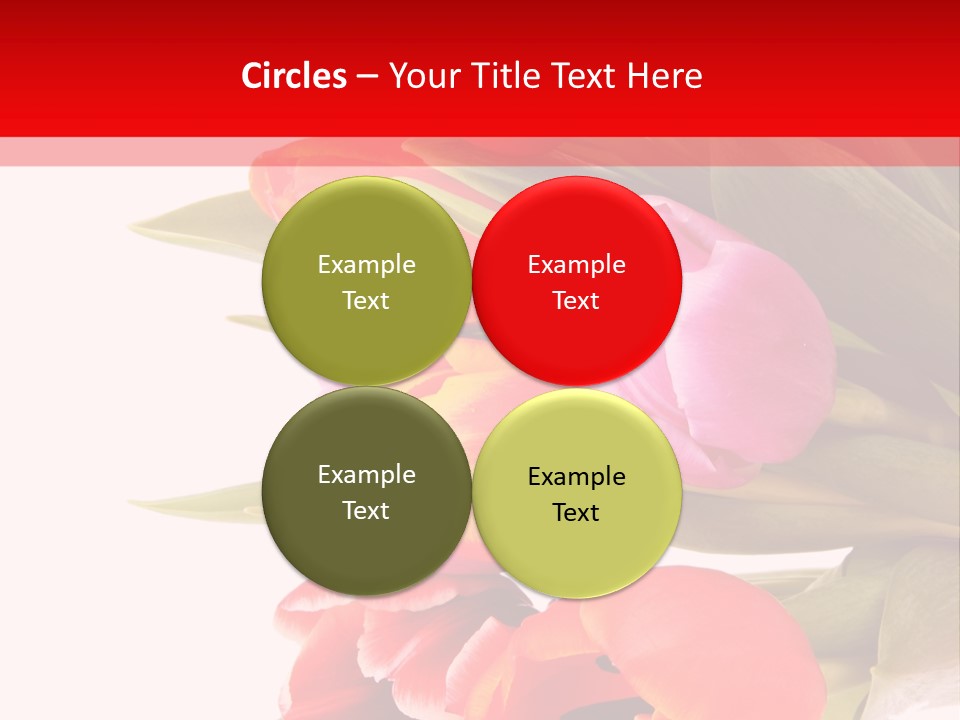 Garden Romance Objects PowerPoint Template