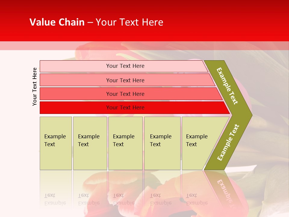 Garden Romance Objects PowerPoint Template