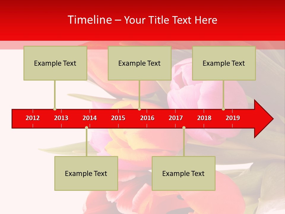 Garden Romance Objects PowerPoint Template