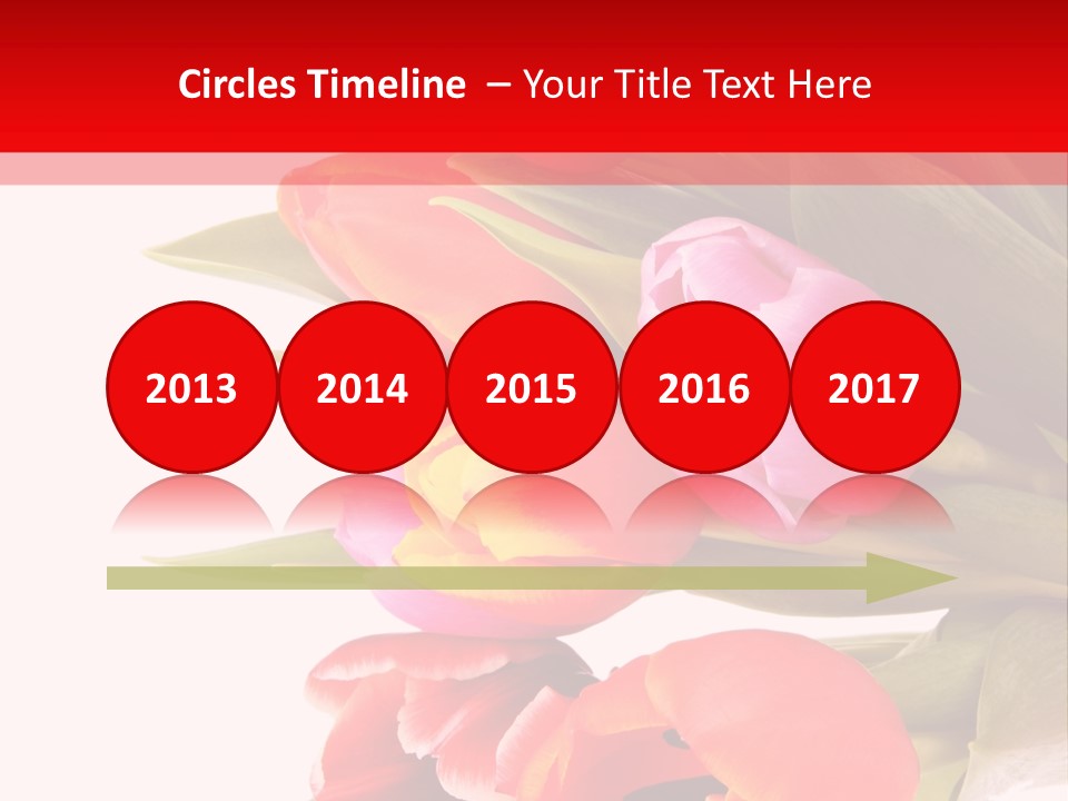 Garden Romance Objects PowerPoint Template