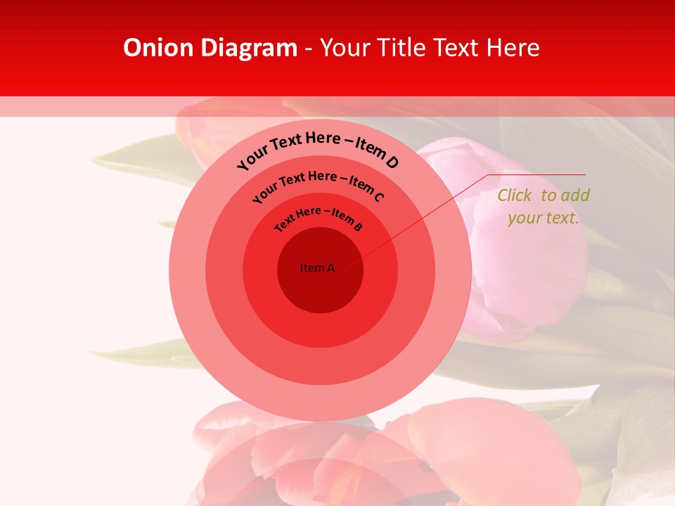 Garden Romance Objects PowerPoint Template