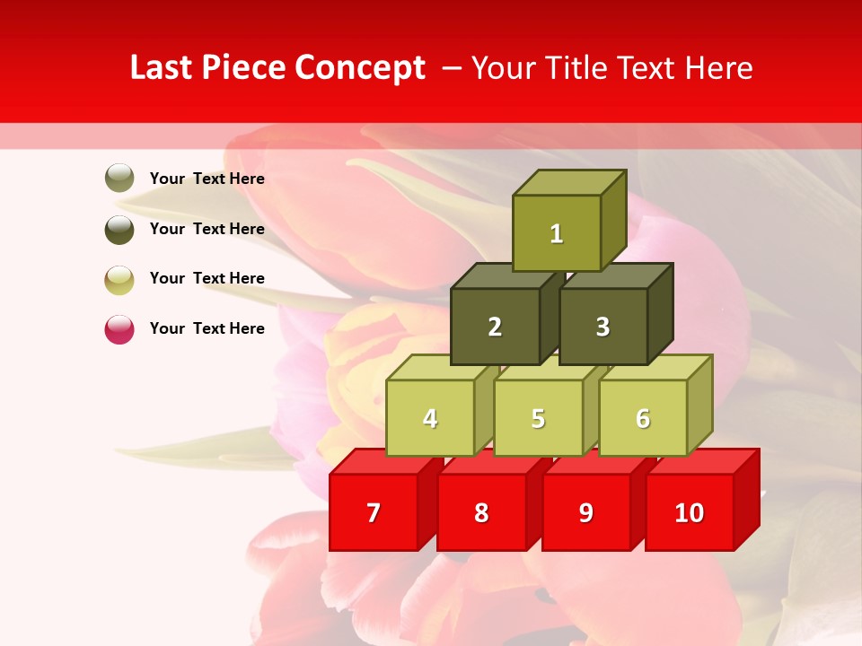 Garden Romance Objects PowerPoint Template