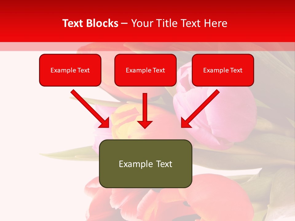 Garden Romance Objects PowerPoint Template