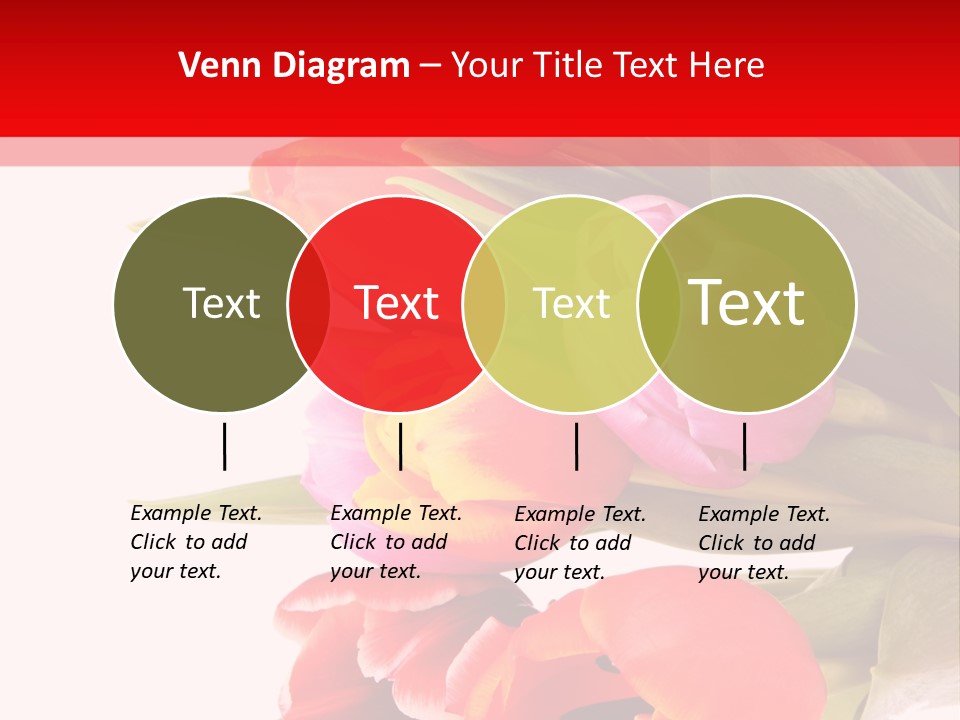 Garden Romance Objects PowerPoint Template