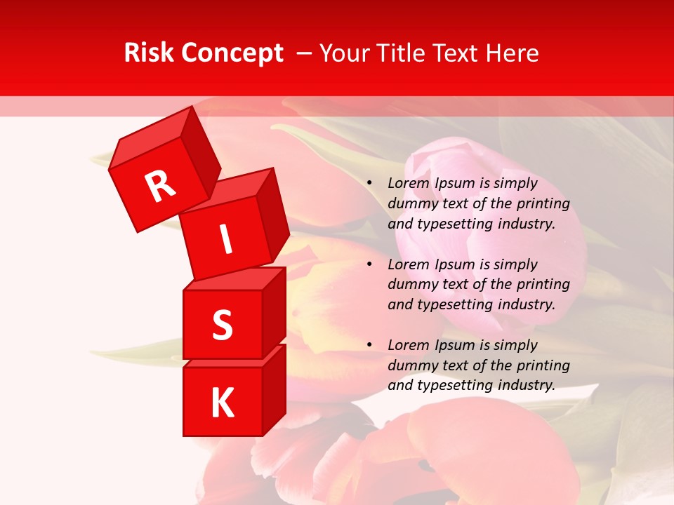 Garden Romance Objects PowerPoint Template
