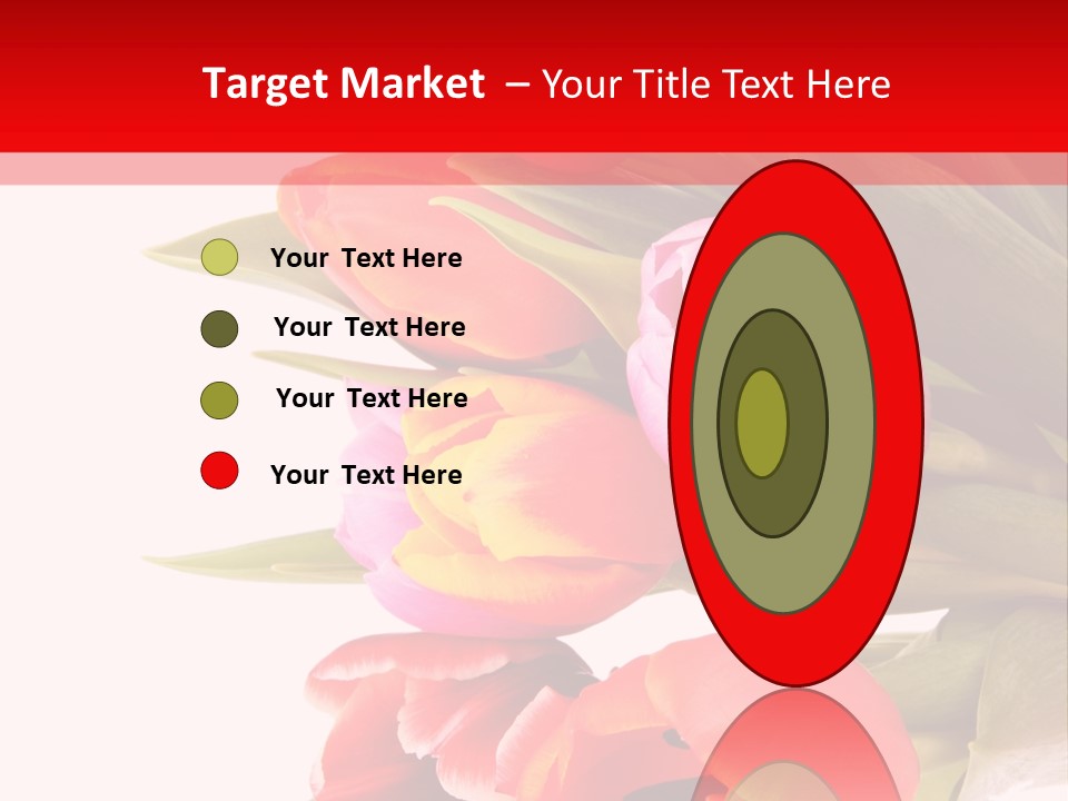 Garden Romance Objects PowerPoint Template