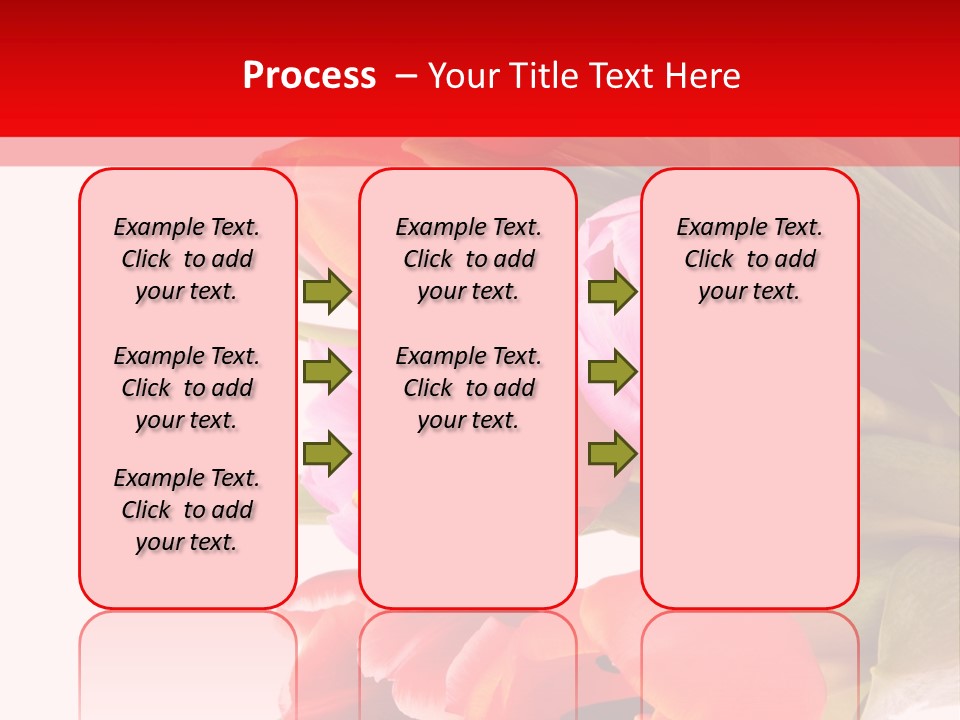 Garden Romance Objects PowerPoint Template
