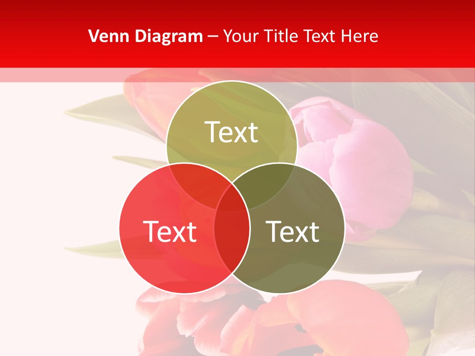 Garden Romance Objects PowerPoint Template