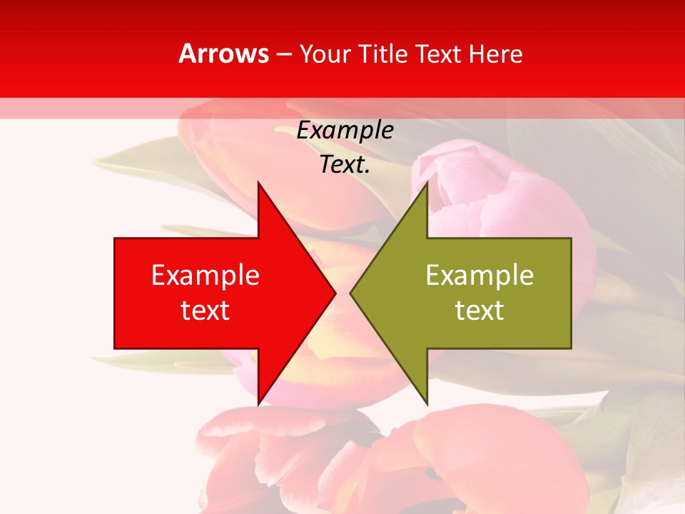Garden Romance Objects PowerPoint Template
