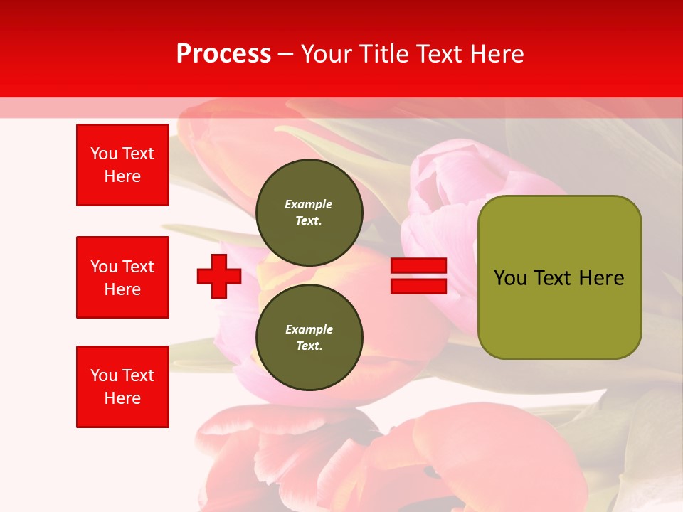 Garden Romance Objects PowerPoint Template
