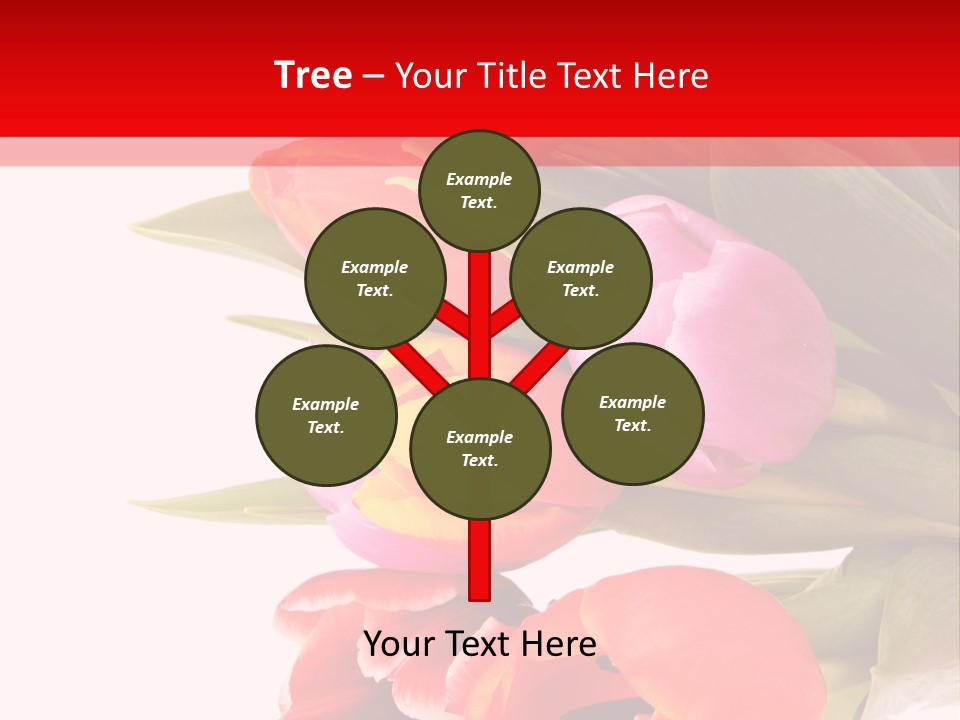 Garden Romance Objects PowerPoint Template