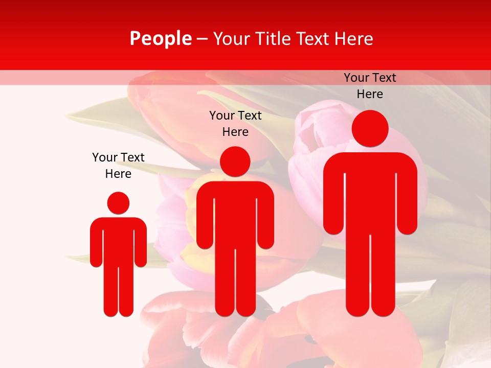 Garden Romance Objects PowerPoint Template