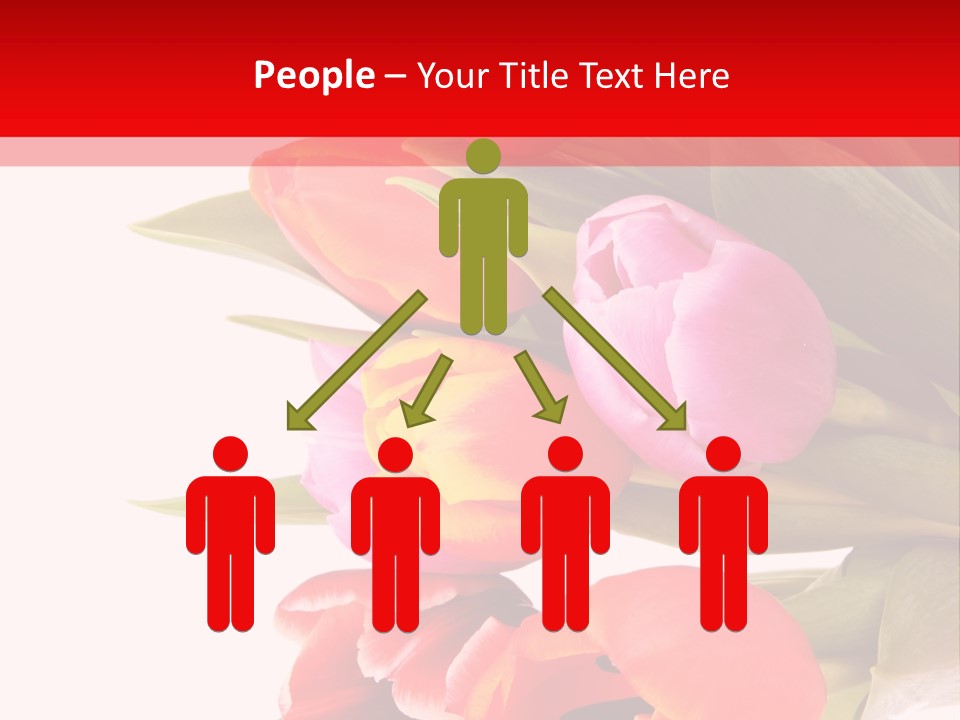 Garden Romance Objects PowerPoint Template