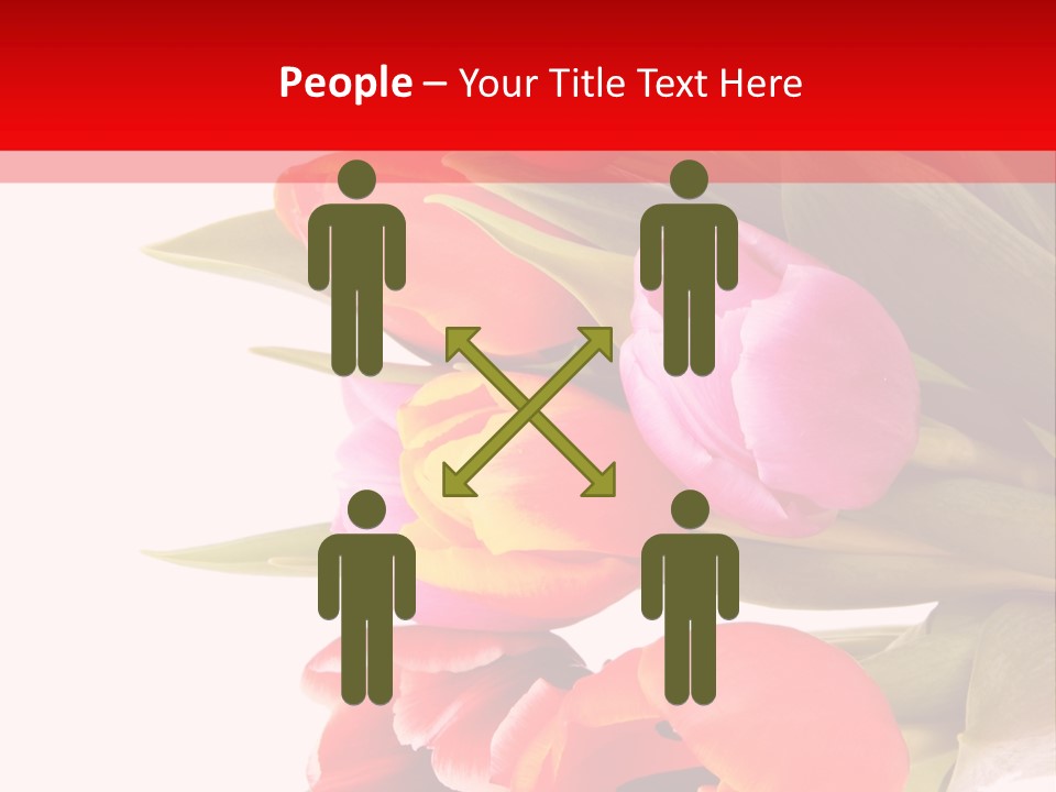 Garden Romance Objects PowerPoint Template