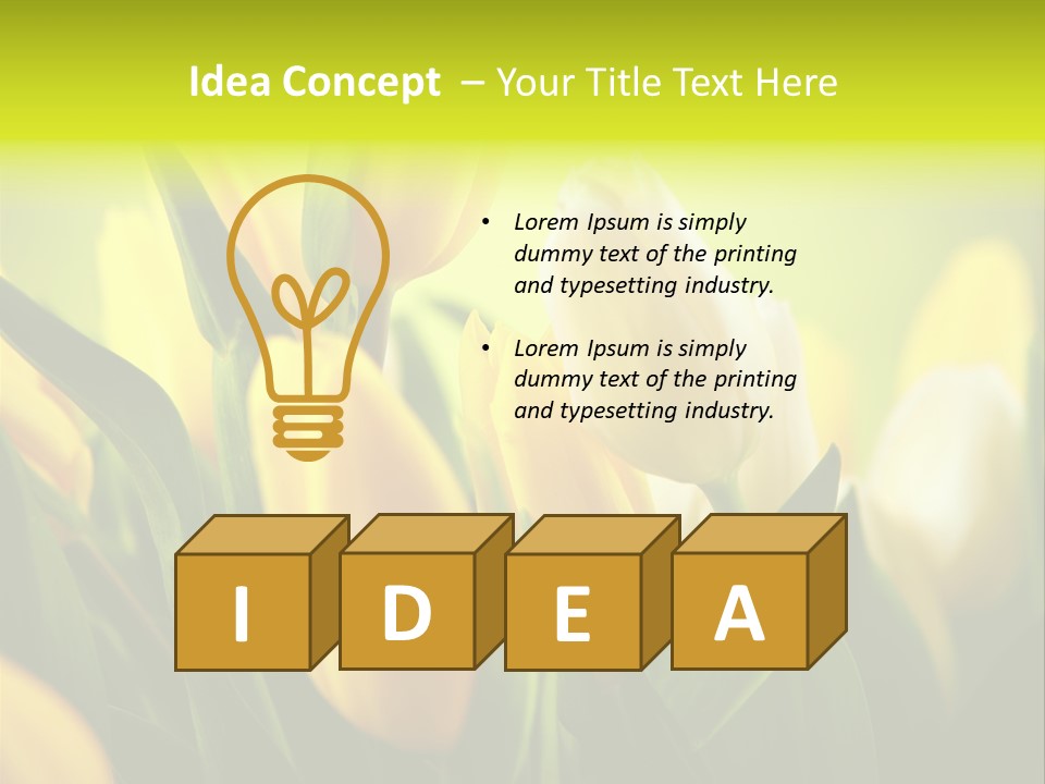 Nature Natural Bright PowerPoint Template