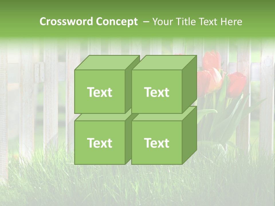 Harmonie Eingez Terasse PowerPoint Template