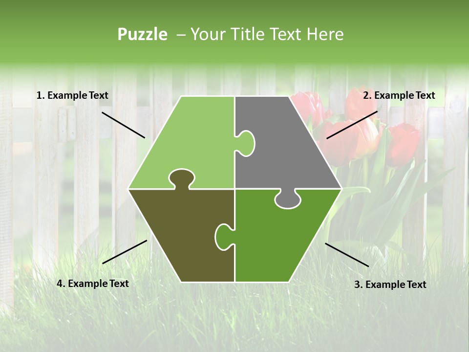 Harmonie Eingez Terasse PowerPoint Template