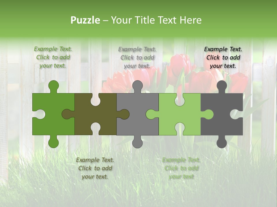 Harmonie Eingez Terasse PowerPoint Template