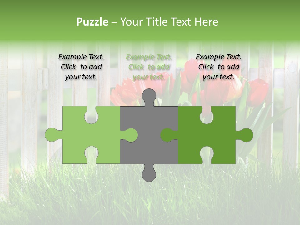 Harmonie Eingez Terasse PowerPoint Template