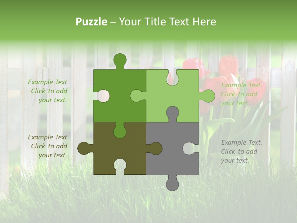 Harmonie Eingez Terasse PowerPoint Template