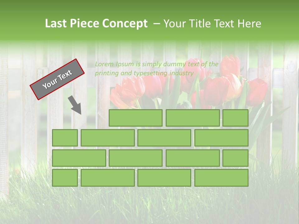Harmonie Eingez Terasse PowerPoint Template