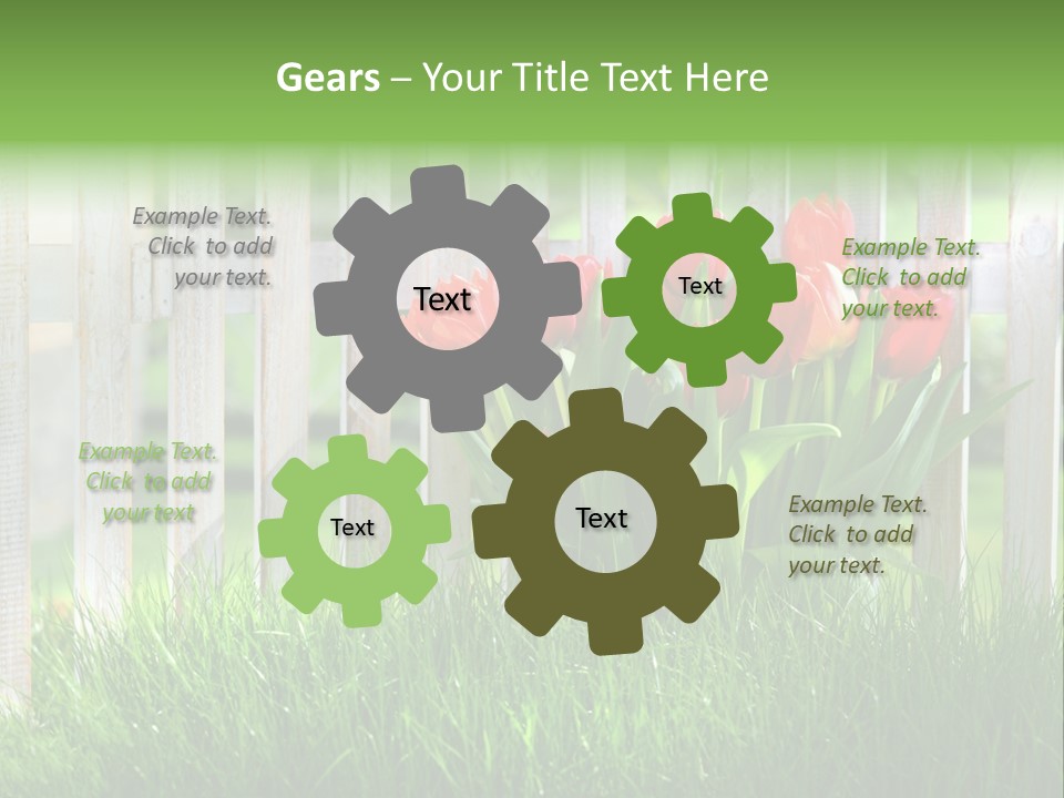 Harmonie Eingez Terasse PowerPoint Template