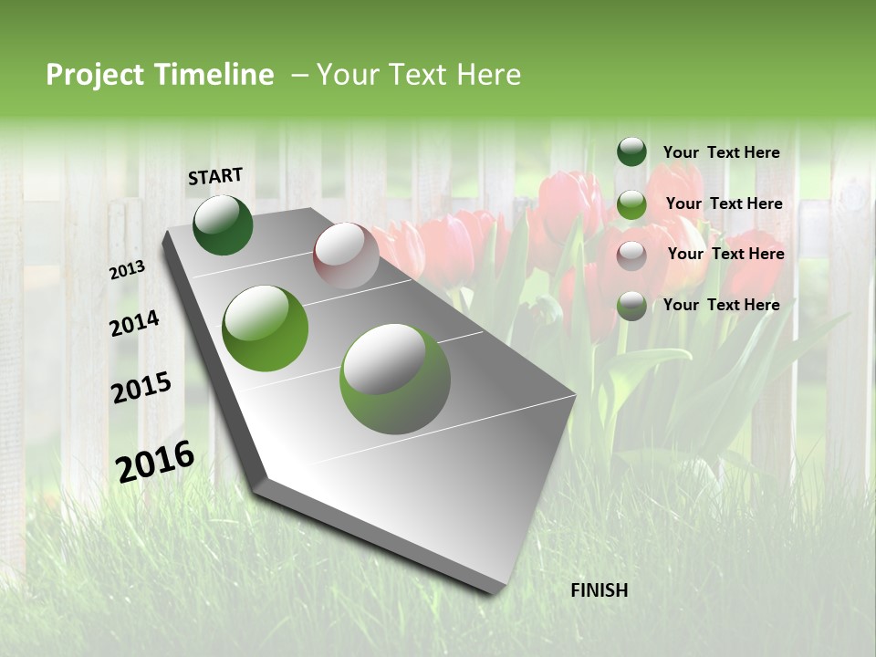 Harmonie Eingez Terasse PowerPoint Template