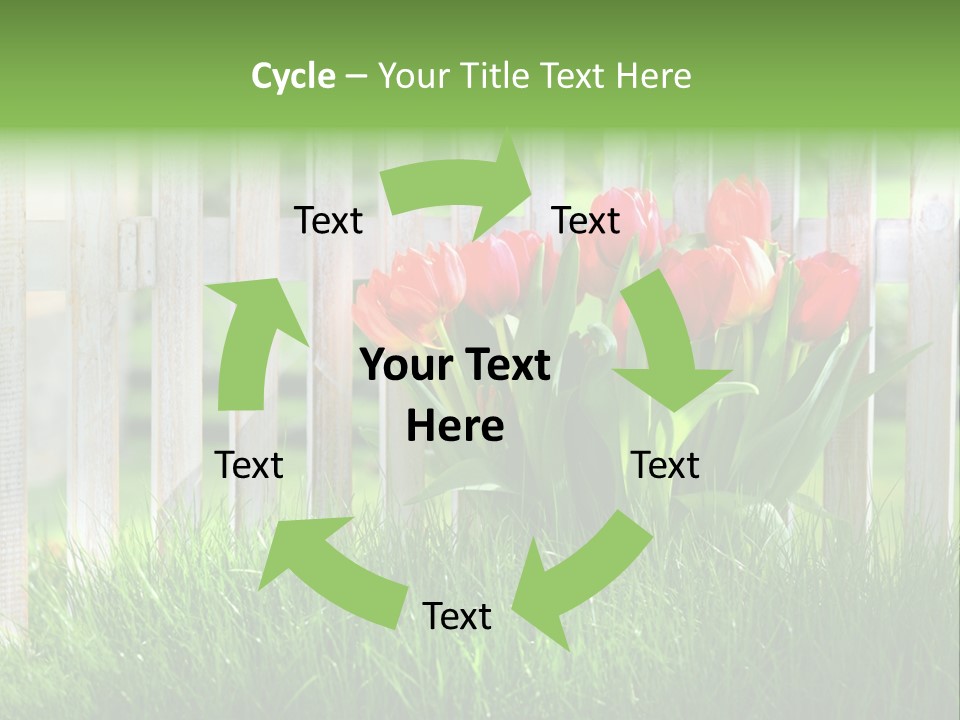Harmonie Eingez Terasse PowerPoint Template