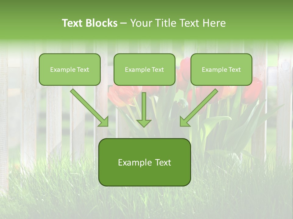 Harmonie Eingez Terasse PowerPoint Template